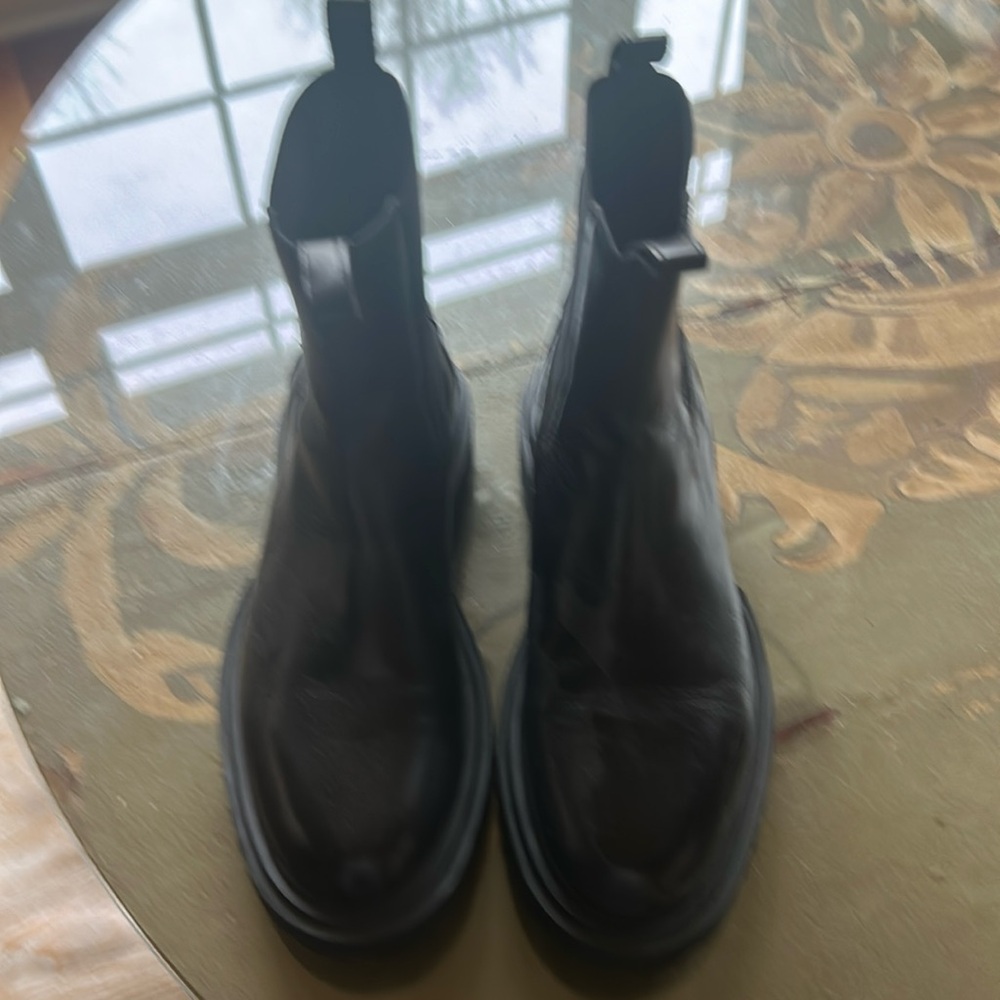 All Saints black combat boots